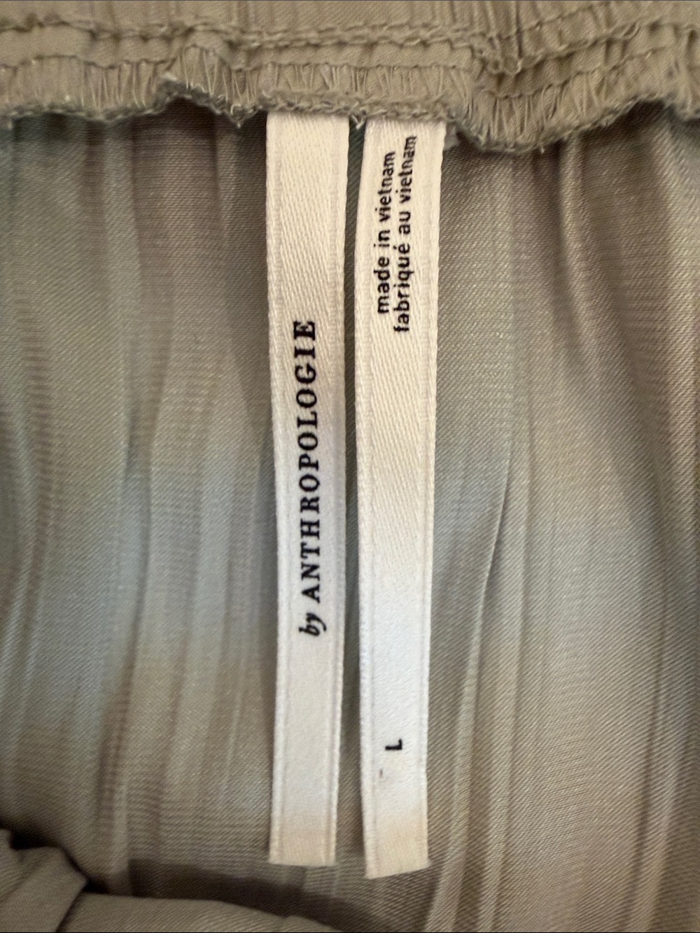 Anthropologie Sage Green Tiered Maxi Skirt - Picture 2 of 2